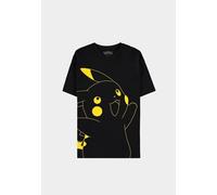 Pokemon T-Shirt Pikachu Outline Size L