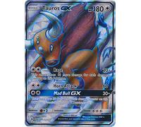 Pokemon Tauros-GX - 144/149 - Full Art Ultra Rare Sun & Moon