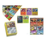 Pokemon TCG: 100 Card Lot Rare Common Unc Holo with 2 Ex Cards