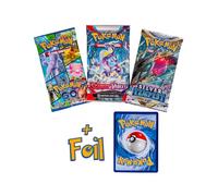 Pokemon TCG: 3 Booster Packs & 1 Random Foil | Includes 3 Blister Packs of Random Cards & 1 Individually Packed Holofoil Promo Card