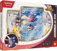 Pokémon TCG: 30th Celebration-Greninja ex Box (1 Foil Promo Card, 1 Foil Oversize Card & 4 Booster Packs)
