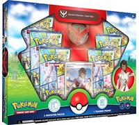 Pokémon TCG Age 6+: GO Special Collection - Team Valor (1 Foil Promo Card, 1 Deluxe pin & 6 Booster Packs)