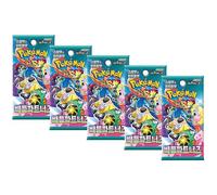 Pokémon TCG Battle Partners SV9 Korean Booster Packs - Titan Authenticated Pokémon Booster Packs 5x - Rare EX & Legendary Pokemon Journey Together Pulls - Scarlet & Violet Series - 5 Cards Each