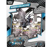 Pokémon TCG Black Bolt Binder Collection (SV10.5) [English] - 5 Boosters + 9-Pocket Album in Zekrom Design | With Heartforcards® Shipping Protection