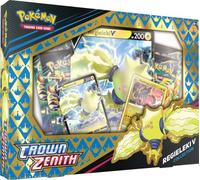 Pokémon TCG: Crown Zenith Collection - Regieleki V (2 Foil Promo Cards, 1 Foil Oversize Card & 4 Booster Packs)