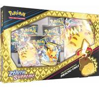 Pokémon TCG: Crown Zenith Special Collection - Pikachu VMAX (2 Etched Foil Promo Cards, 1 Foil Oversize Card & 5 Booster Packs) Multicolor