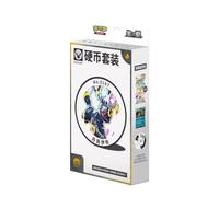 Pokemon TCG CSV9.5C Terastal Gathering Coin Set, 1 Envelope Booster, 1 Promotional Foil Card, 1 Collectible Coin, Eevee and Eeveelutions (Vaporeon)