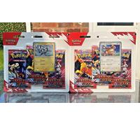 POKEMON TCG DESTINED RIVALS ZEBSTRIKA & KANGASKHAN BLISTER PACK SET 3X2 SEALED