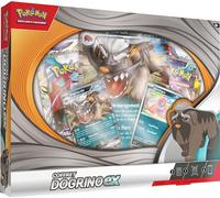 Pokémon TCG: Dogrino-ex Set (2 Glossy Promo Cards, 1 Large Glossy Card and 4 Boosters)