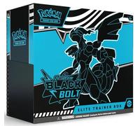 Pokémon TCG Elite Trainer Box - Black Bolt (SV10.5) English | 9 Boosters + Thundurus Promo Card + Accessories | With Heartforcards® Shipping Protection
