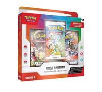 Pokémon TCG: First Partner Illustration Collection-Series 2 (3 Promo Cards, 2 Booster Packs & 1 Sticker Sheet)