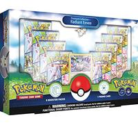 Pokémon TCG: GO Premium Collection - Radiant Eevee (1 Foil Promo Card, 1 Deluxe Pin & 8 Booster Packs)