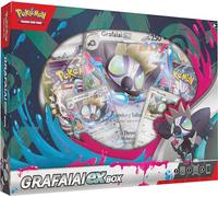 Pokémon TCG: Grafaiai ex Box (2 Foil Promo Cards, 1 Oversize Foil Card & 4 Booster Packs)
