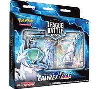 Pokémon TCG: Ice Rider Calyrex VMAX League Battle Deck (60 cards Ready to Play Deck, 3 Foil V Cards & 3 Foil VMAX Cards)
