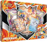 Pokémon TCG: Infernape V Box (2 Foil Promo Cards, 1 Foil Oversize Card & 4 Booster Packs)