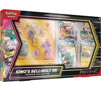 Pokémon TCG: Iono’s Bellibolt ex Premium Collection (1 full-art foil promo card, 6 booster packs & acrylic standees)