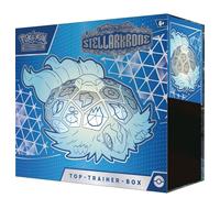 Pokémon - Trading Card Game: Top Trainer Box Crimson & Purple - Stellar Crown (1 Full Screen Promo Card, 9 Booster Packs & Premium Accessories)