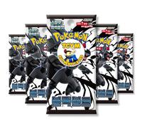 Pokemon TCG Korean Black Bolt 5x Pokemon Booster Packs Bundle | TCYM Authenticated | Black Bolt White Flare Set SV11B