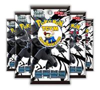 Pokemon TCG Korean Black Bolt 5x Pokemon Booster Packs Bundle | That Chunky Yellow Mouse Authenticated | Black Bolt White Flare Set SV11B