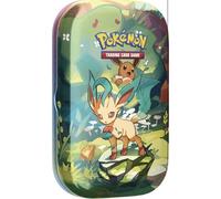 Pokémon TCG: Leafeon Scarlet and Violet Mini-Box - Prismatic Evolutions (Two Booster Packs and One Coin)