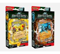 Pokémon TCG: Lucario Ex / Ampharos Ex Battle Deck (One Supplied)