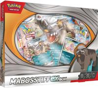 Pokémon TCG: Mabosstiff ex Box (2 Foil Promo,1 Foil Oversize Cards & 4 Boosters
