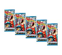 Pokemon TCG Mega Brave M1L Korean Booster Packs x5 | Korean Pokémon Cards | Mega Evolution Series | 5 Cards per Pack | Titan Authenticated