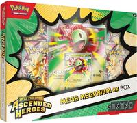 Pokémon TCG: Mega Evolution-Ascended Heroes Mega Meganium ex Box (1 Foil Promo Card, 1 Oversize Lenticular Card & 4 Booster Packs)