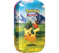 Pokémon TCG: Mega Evolution-Ascended Heroes Mini Tin: Pikachu & Tepig (1 Sticker Sheet, a Pokémon Art Card & 2 Booster Packs)