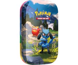 Pokémon TCG: Mega Evolution-Ascended Heroes Mini Tin: Riolu & Darumaka (1 Sticker Sheet, a Pokémon Art Card & 2 Booster Packs)