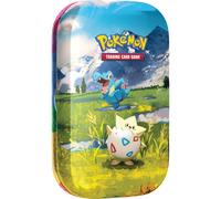 Pokemon TCG: Mega Evolution-Ascended Heroes Mini Tin: Togepi & Totodile (1 Sticker Sheet, a Pokémon Art Card & 2 Booster Packs)