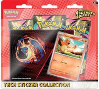 Pokémon TCG: Mega Evolution-Ascended Heroes Tech Sticker Collection-Charmander (1 Foil Promo Card & 3 Booster Packs)