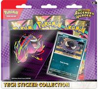 Pokémon TCG: Mega Evolution-Ascended Heroes Tech Sticker Collection-Gastly (1 Foil Promo Card & 3 Booster Packs)