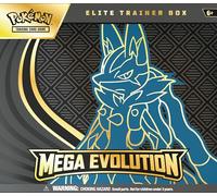 Pokémon TCG: Mega Evolution Elite Trainer Box - Lucario (1 Full-Art Promo Card, 9 Booster Packs & Premium Accessories)