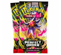 Pokemon TCG Mega Evolution Perfect Order - 2 * Booster Pack - English | Size: 2 Pack Pokemon Multicolor 2 Pack