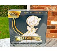Pokémon TCG: Mega Evolution Elite Trainer Box - Gardevoir (1 Full-Art Promo Card, 9 Booster Packs & Premium Accessories)