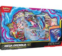 Pokémon TCG: Mega Greninja ex Premium Collection (1 Foil Promo Card, 1 Oversize Lenticular Card & 8 Booster Packs)