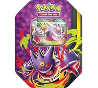 Pokémon TCG: Mega Moonlit Tin - Mega Gengar ex (4 boosters & 1 foil promo card)