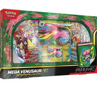 Pokémon TCG: Mega Venusaur ex Premium Collection (1 Foil Promo Card, 1 Oversize Lenticular Promo Card & 8 Booster Packs)
