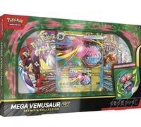 Pokémon TCG: Mega Venusaur ex Premium Collection (1 Foil Promo Card, 1 Oversize Lenticular Promo Card & 8 Booster Packs)