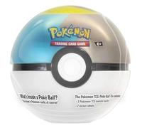 Pokemon TCG Moon Poke Ball Tin Trading Card Game Contains 3 Booster Packs Plus 2 Sticker Sheets