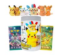 Pokémon TCG: Official Chinese Nuzzle Cheek Plush & Packs Blind Box