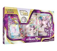Pokémon TCG: Origin Forme Palkia VSTAR Premium Collection (2 Etched Foil Promo Cards, 1 Foil Oversize Card & 5 Booster Packs)