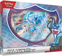 Pokémon TCG: Palafin ex Box (4 Booster Packs, 3 Foil Cards & 1 Oversize Foil Card)