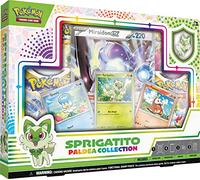 Pokémon TCG: Paldea Collection - Sprigatito (3 Foil Promo Cards, 1 Foil Oversize Card & 4 Booster Packs)