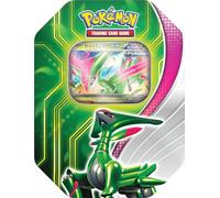 Pokémon TCG: Paradox Clash Tin - Iron Leaves ex (1 Foil Promo Card & 4 Pokémon TCG Booster Packs)