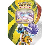 Pokémon TCG: Paradox Destinies Tin - Raging Bolt ex (1 Foil Promo Card & 4 Booster Packs)