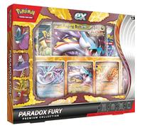 Pokémon TCG: Paradox Fury Premium Collection (1 Oversize Promo Card, 3 Promo Cards & 7 Booster Packs)