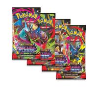 Pokémon TCG: Phantasmal Flames Booster Packs x4 - Opened Live or Sent Sealed