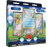 Pokémon TCG: Pokémon GO Pin Collection - Squirtle (1 Foil Promo Card, 1 Collector’s Pin & 3 Booster Packs)